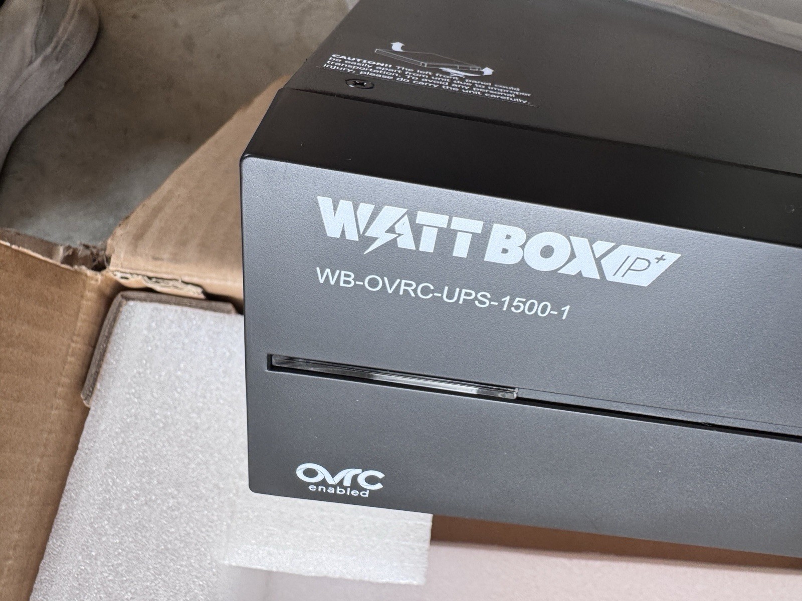 WattBox WB-OVRC-UPS-1500-1 1500VA Pure Sinewave Rackmount UPS NEW Complete NOS