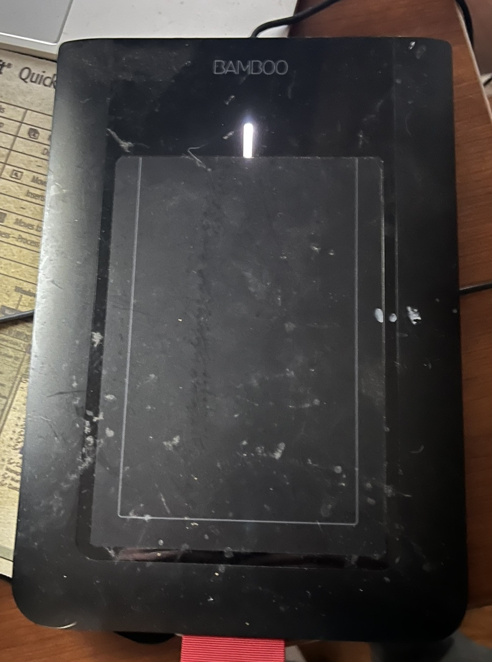 Wacom CTT-460 Bamboo Touch Graphics Drawing Tablet Model - No pen