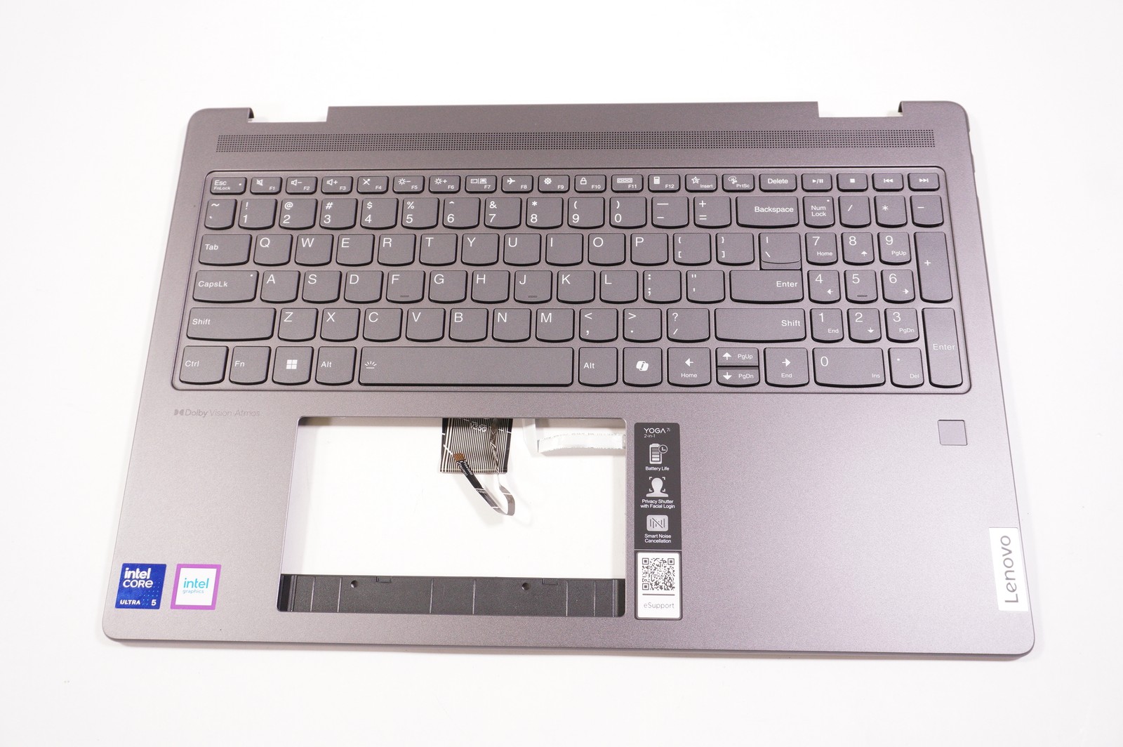 5CB1N95158 Lenovo US Palmrest Keyboard 83DL0000US Yoga 7 16IRL8