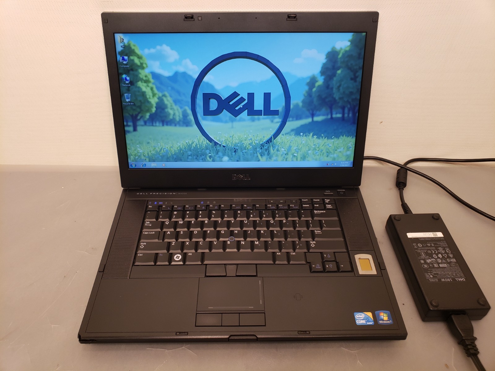 Vintage Dell Precision M4500 i5-M560 2.67GHz 8GB 250GB SSD Win7 15.6" Laptop