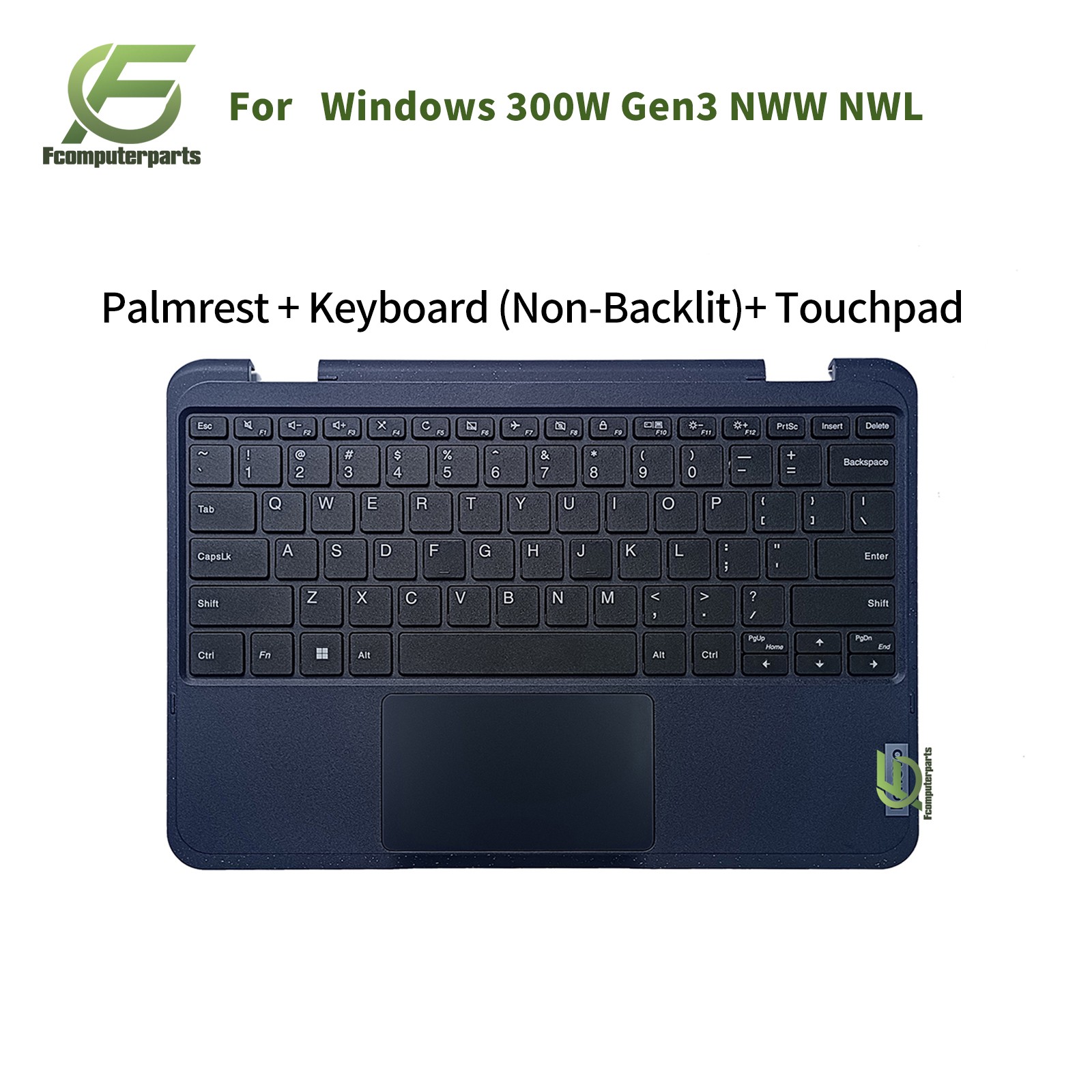New 5M11C85688 For Lenovo 300W 500W Gen 3 Palmrest Keyboard Touchpad 5M11C85684