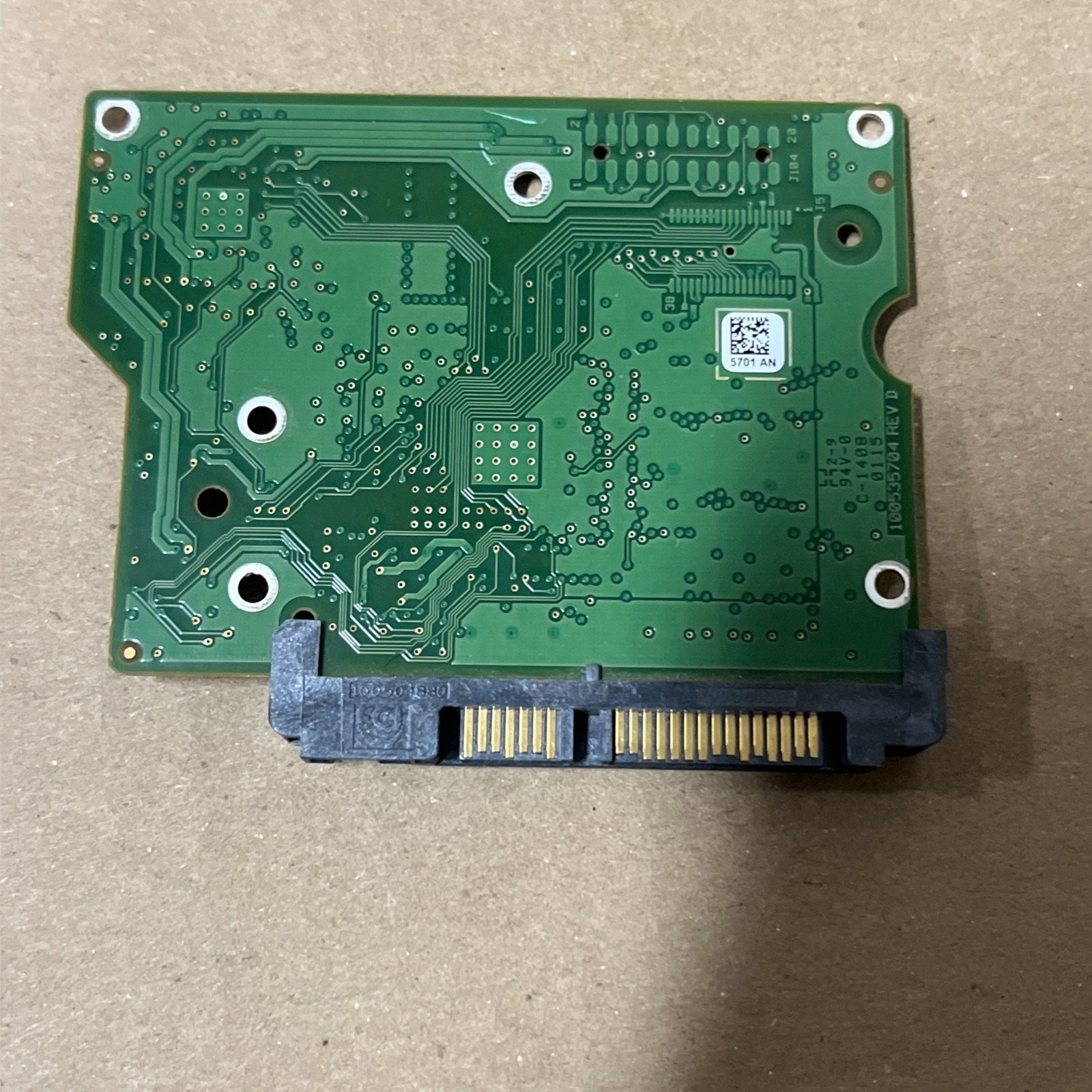 Seagate PCB HARD DRIVE BOARD *PCB ONLY* 100535704 REV D From ST500DM002