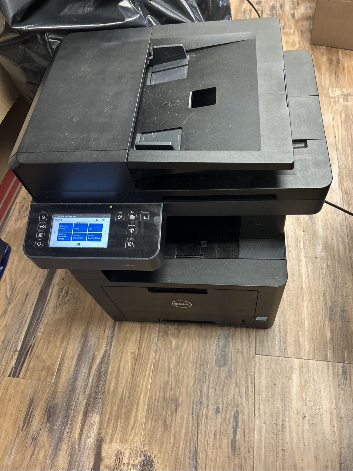 Dell B2375dnf Black & White Laser Printer 10K Page Count LOW USE SEE INFO MFP