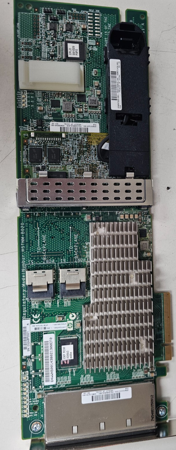 LOT OF 2   488948-001 HP Smart Array P812 RAID Controller Card 1GB 587224-001