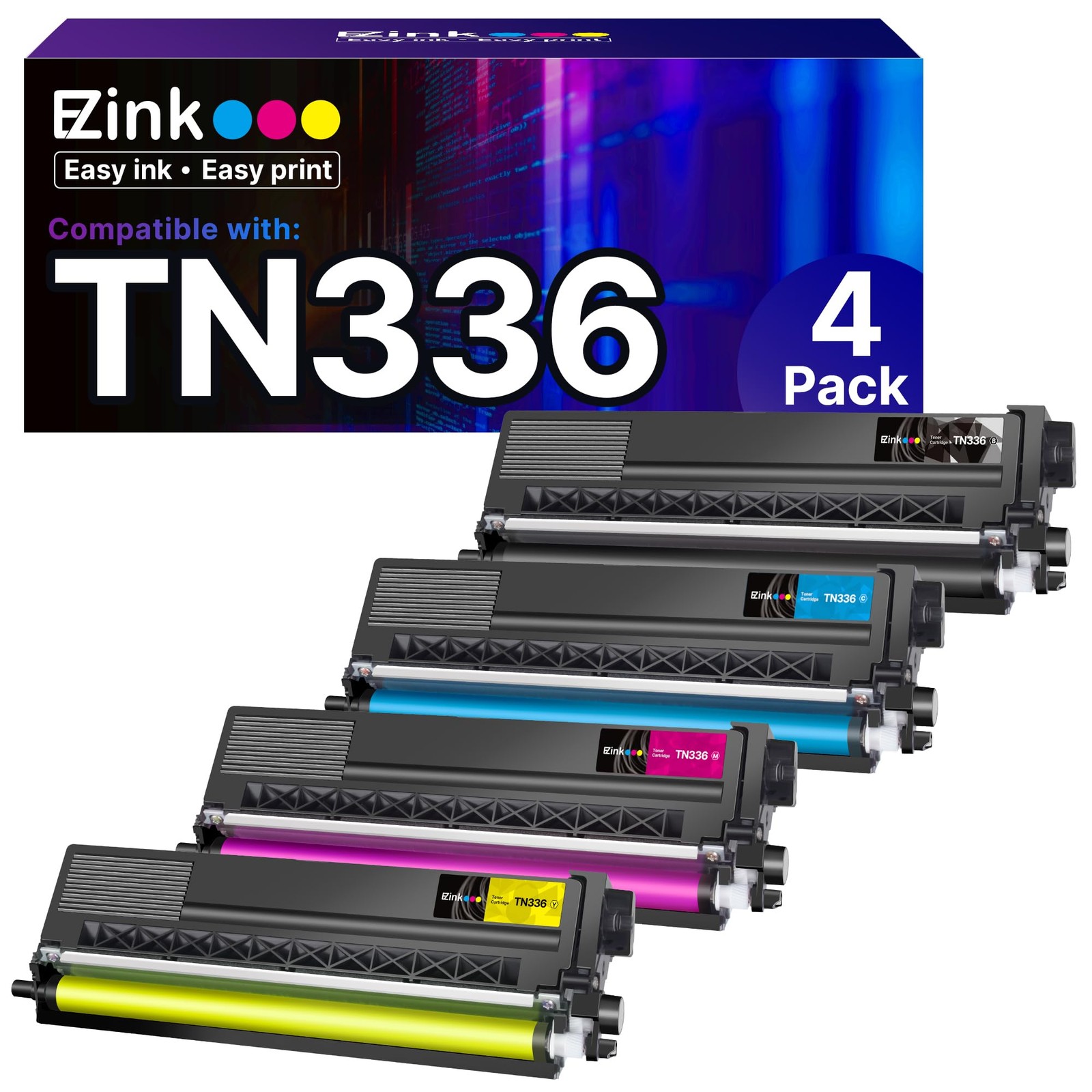 E-Z Ink Compatible TN336 Toner Cartridge for Brother TN336
