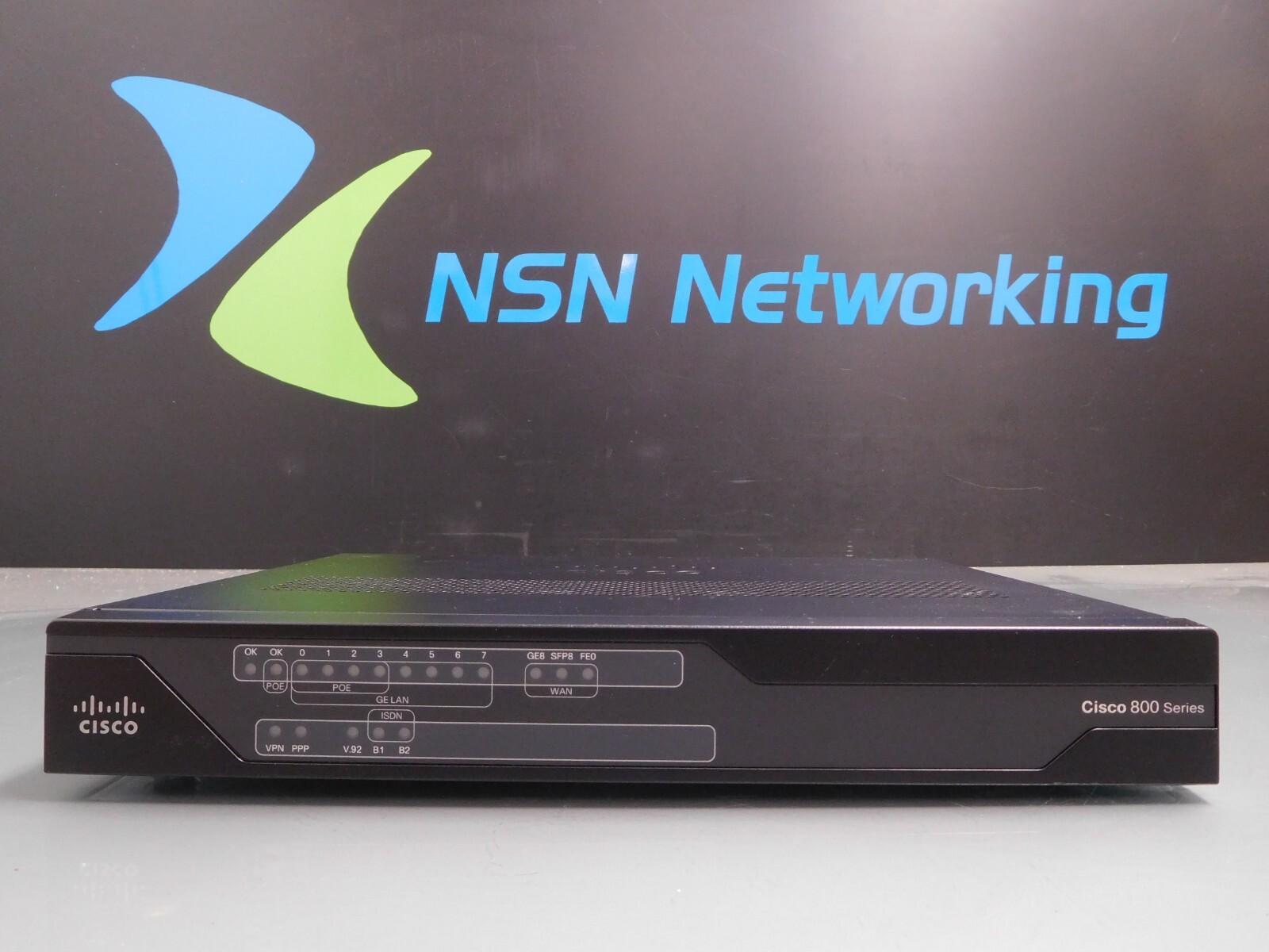 Cisco 891F C891F-K9 8-Port Gigabit Integrated Services Router