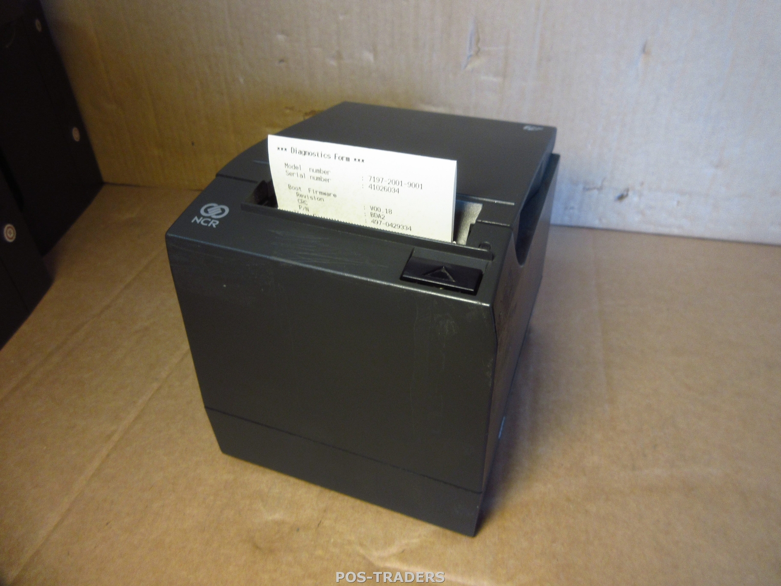 NCR 7197 USB Serial Thermal 80mm Receipt Thermal PoS Printer Cutter TESTED + PSU