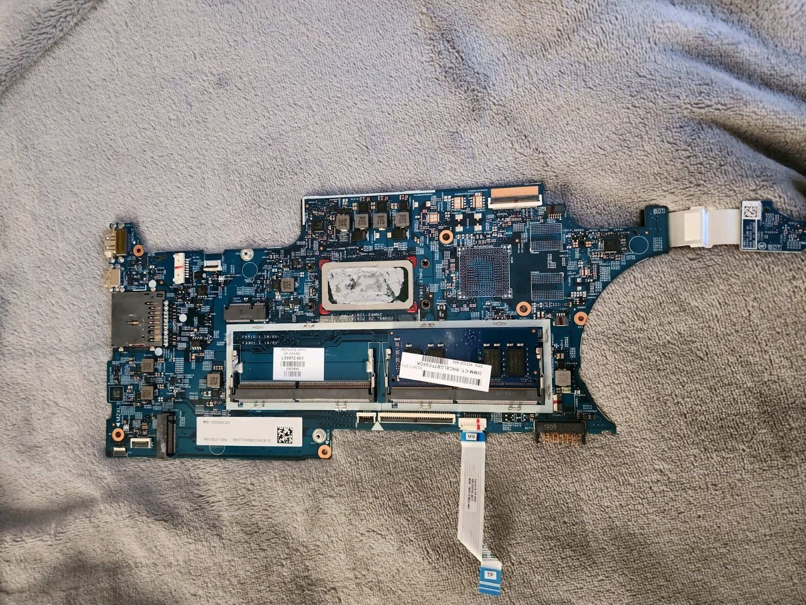 FOR HP ENVY X360 15-DQ Laptop Motherboard i5-8265U L50972-601 18741-1 Corvo 15