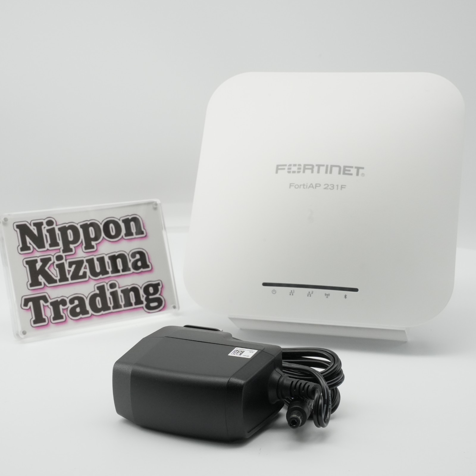 Fortinet FortiAP 231F FAP-231F-J WiFi 6 AX Access Point PoE Tested w/ AC Adapter