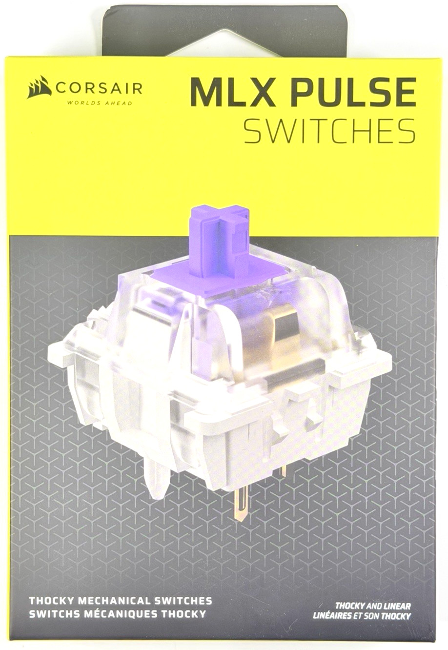 [CORSAIR] Brand New *MLX Pulse Switches* Mechanical Thocky Switch Set Brand New