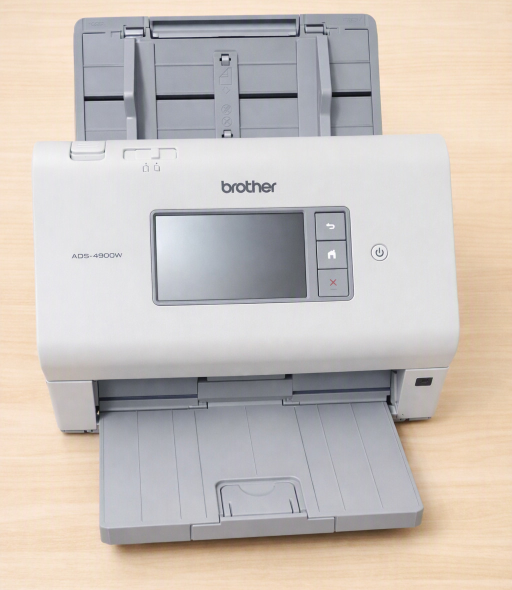 Brother ADS‑4900W High‑Speed Wireless Desktop Scanner – Cleaned Tested w/ AC Ada