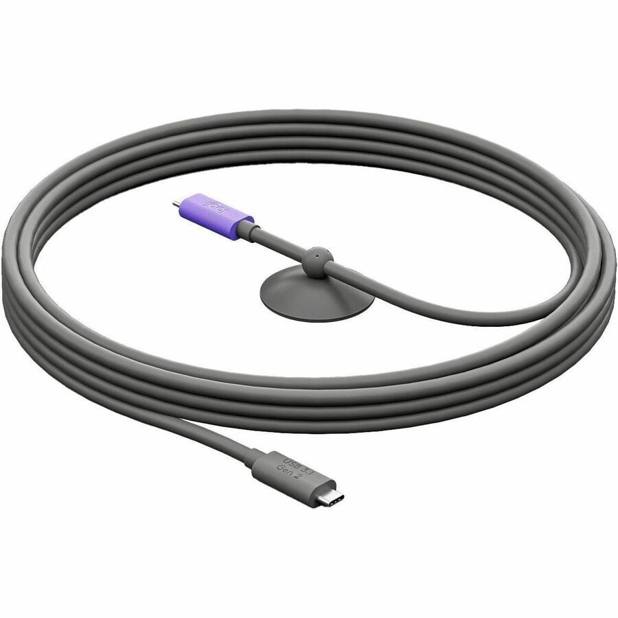 Logitech Active USB Cable (TAA-certified) | Single-cable BYOD connection with