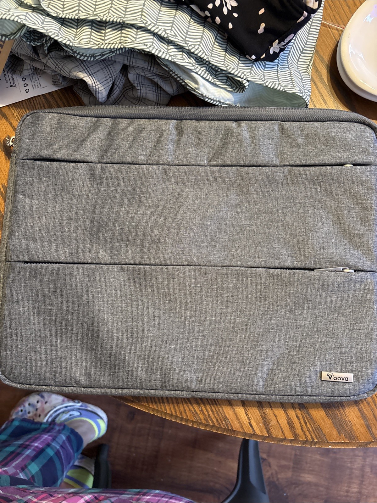 Voova Laptop Sleeve Bag Notebook Case Dark Gray MacBook Air Pro 13" 14"