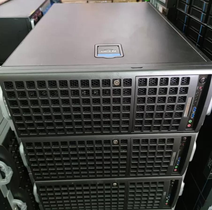 Supermicro SYS-7049GP-TRT 4U 8x3.5"Support 4GPU Tower Workstation Server 1x1800W