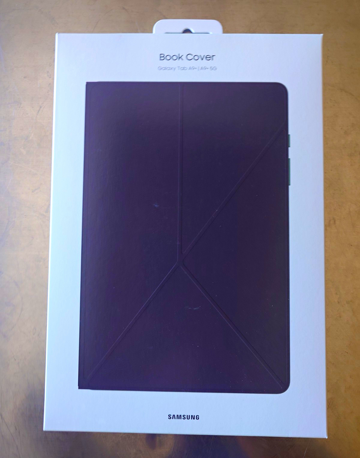 Samsung Book Cover Folding Folio Stand for Galaxy Tab A9+ 5G 11" Black