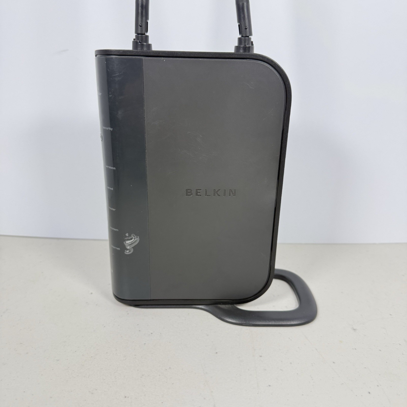 Belkin F5D9231-4v1 Wireless N Router Power Cord Missing UNTESTED