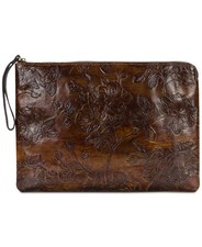 Patricia Nash Braga Wristlet Laptop Case, Tooled Leather, 15