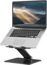 Adjustable Laptop Stand for Desk, Metal Foldable Laptop Riser picture