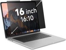 Nano-Suction Laptop Privacy Screen 16 Inch 16:10, Removable Anti Glare Shield picture
