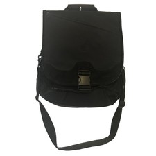 Kensington Black Apple Laptop Convertible Backpack Messenger Bag picture