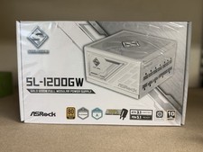 ASRock Steel Legend SL-1200GW 1200W 80 PLUS GOLD & Cybenetics PLATINUM Full picture