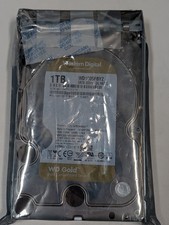 WD Gold 1TB Enterprise HDD WD1005FBYZ SATA 6Gb/s 7200RPM 3.5in open box picture