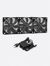  3 FAN x 120mm Cooling Fan Assembly w Variable Speed AC Power Controller GDSTIME picture