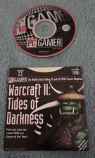 PC Gamer Magazine CD-Rom Disc 2.4 Jun 1996 Pc Game Demos Daggerfall Warcraft II picture