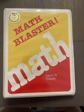 Math Blaster – Apple II Family – Davidson – Vintage Educational Software – Award picture