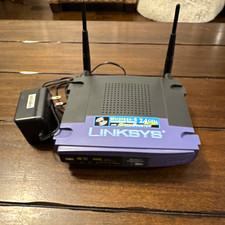 Linksys WRT54GS v4 Wireless-G Router 54 Mbps, 4 LAN, SpeedBooster, Blue picture