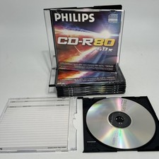 Philips CD-R 80 10 Pack 700MB 80-Minute 48x Speed OPEN 10 Pack Recordable picture