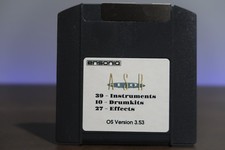 ENSONIQ ASR-10/88 OS 3.53 ZIP DISK LOADED 39 Instruments 10 Drum Kits 27 Effects picture