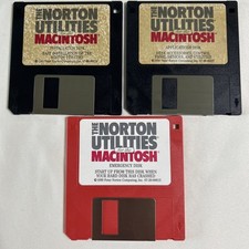 The Norton Utilities for Macintosh – Complete 3‑Disk Set (1990) – 3.5