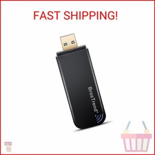 BrosTrend 1200Mbps USB WiFi Network Adapter for Laptop, Desktop PC of Windows 11 picture