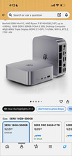Beelink SER8 Mini PC Ryzen 7 8745HS 16GB RAM 500GB SSD WiFi BT Silver picture