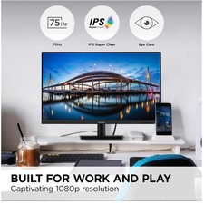 32-Inch Frameless Monitor, SuperClear IPS Technology, 75Hz picture