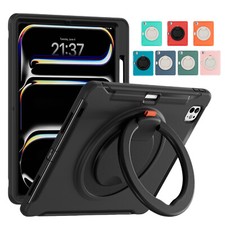 360° Rotation Rugged Heavy Duty Handle Stand Case Cover for iPad Pro 13
