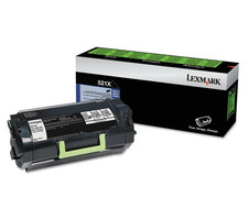 (Tariff-free) Original Lexmark 52D1X00-521X Black Toner. New Sealed Box picture