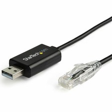 StarTech 6 ft / 1.8 m Cisco USB Console Cable - USB to RJ45 Rollover Cable - picture