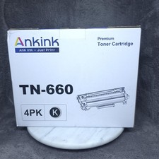 Ankink Toner Cartridge 4PK Black Compatible For Brother TN630 TN660 picture