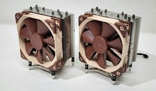 2x Noctua NH-U12DX i4 CPU Coolers LGA-2011 (SQUARE-ILM ONLY) Asus Z10PE-D8 WS picture