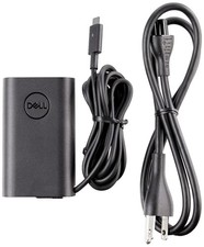 Genuine OEM 45W USB-C Charger For Dell XPS 13 9370 9360 Latitude 7275 7370 689C4 picture