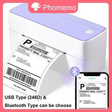 Phomemo bluetooth Thermal Shipping Label Printer usb Small Business or 4x6 label picture