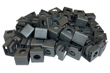 Black 1224 Slideon Cage Nuts 50 PCS USA Made Server Rack Mount picture