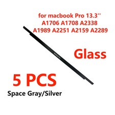 5pcs LCD Screen Trim Bezel Front Cover Logo for MacBook 13
