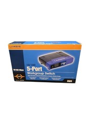Linksys EZXS55W 5-Port 10/100 Workgroup Open Box Cisco Systems picture