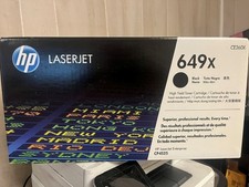 New HP 649X High Yield Black Original LaserJet Toner Cartridge, CE260X Sealed bx picture