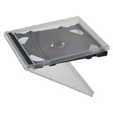 2x STANDARD Double 2 CD Jewel Case with Tray 10.4mm (2 CD) Lots Protectors Cover picture