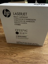 New OEM Sealed HP LaserJet CF237YC Black Toner Cartridge HY White Box picture