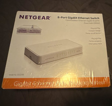 NETGEAR GS208 8-Port Gigabit Unmanaged Ethernet Switch RJ-45 Standalone picture